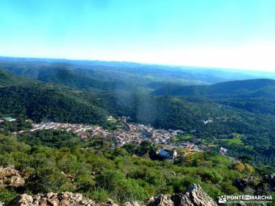 Sierra Aracena-Minas RíoTinto;zapatillas trekking hiking ropa de montaña mapa comunidad de madrid